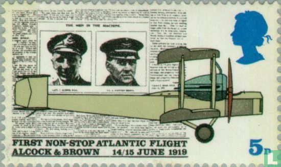 Flug von Alcock und Brown 