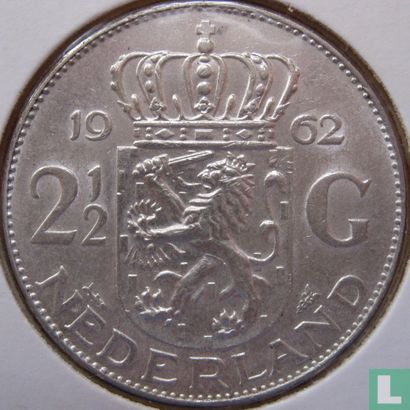 Niederlande 2½ Gulden 1962 - Bild 1