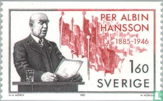 100th anniversary of Per Albin Hansson