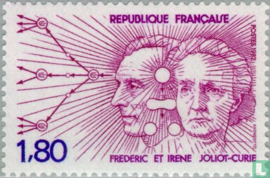 Frédéric en Irène Joliot-Curie