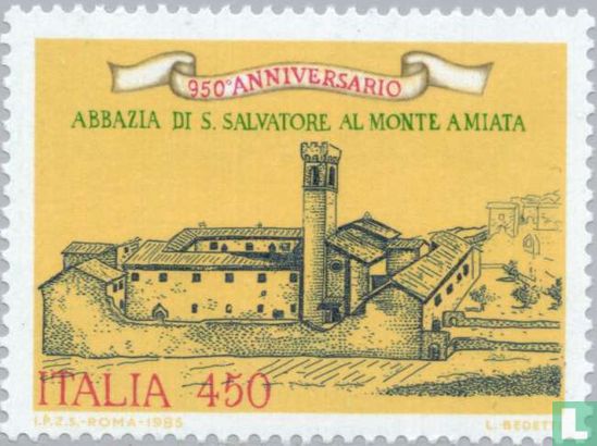 San Salvatore Monastère 950 années