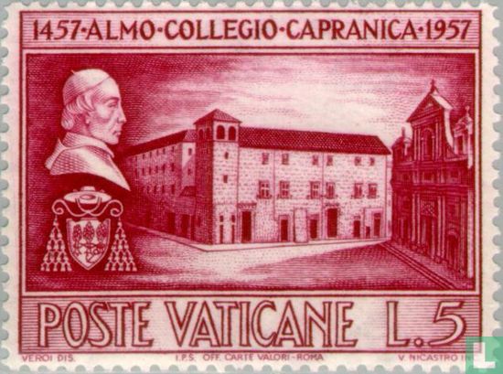 Seminarium Capranica 500 jaar
