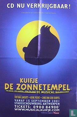 Musical : Kuifje De Zonnetempel : CD nu verkrijgbaar !