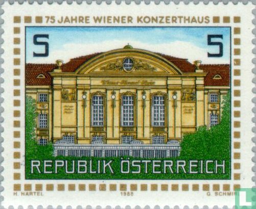 Wiener Konzerthaus 75 Jahre