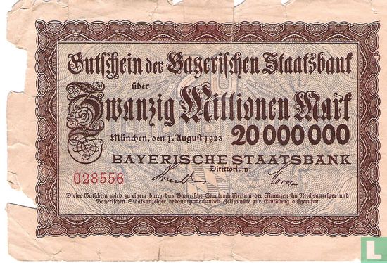 Munich 20 millions Mark - Image 1