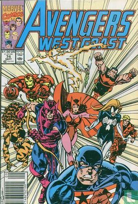 Avengers West Coast 74 - Image 1