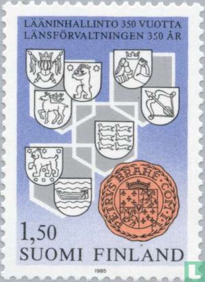 350 ans l'administration du district en Finlande