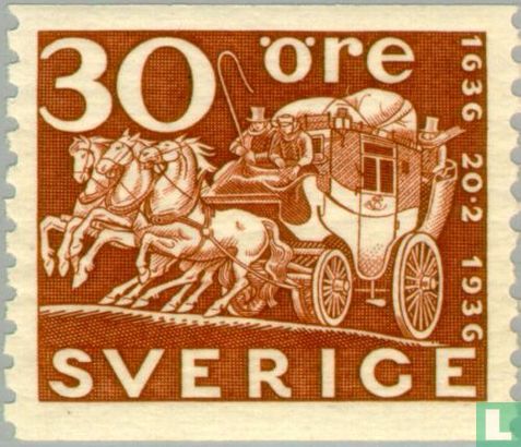 300 jaar Zweedse Post