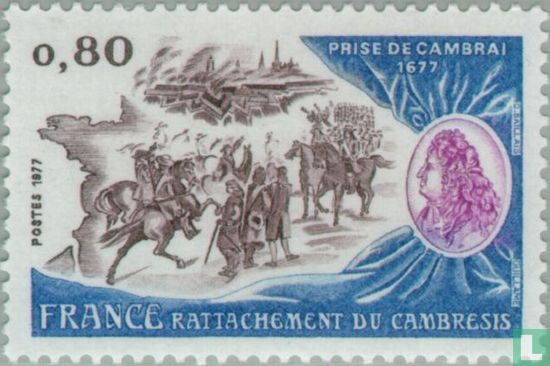 Cambrai region with France