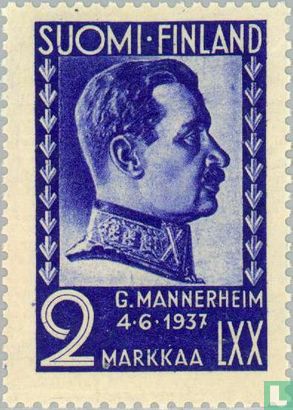 70e anniversaire du maréchal Mannerheim