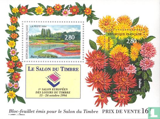 European Stamp exhibition Paris