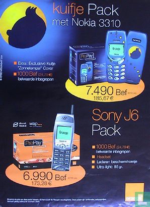 Orange : Kuifje Pack met Nokia 3310