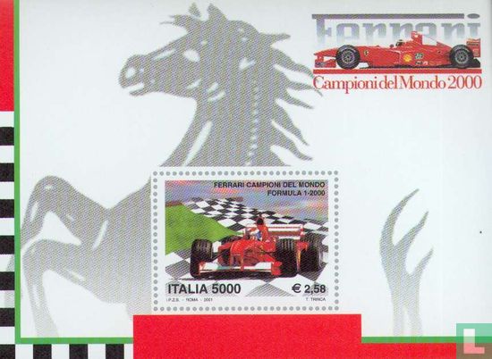 Ferrari wereldkampioen formule 1