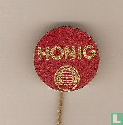 Honig (without circle) [red on gold]