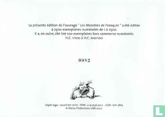 Les monstres de Franquin - Afbeelding 2