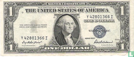United States 1 dollar 1935 F - Image 1