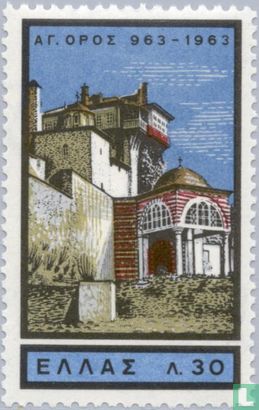 1000 jaar klooster berg Athos