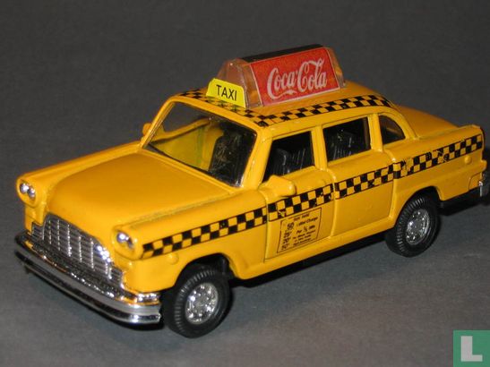 Checker NY Cab 'Coca-Cola'