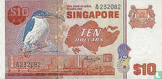 Singapore 10 Dollars - Image 1