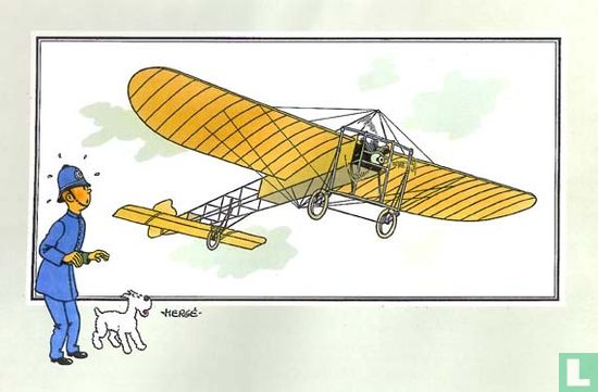 Chromo's “ Vliegtuigen collectie B reeks 1” 4 "De eendekker 'Bleriot' XL (1909)" - Bild 1