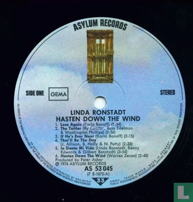 Hasten Down the Wind - Afbeelding 3