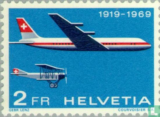 Airmail 50 années