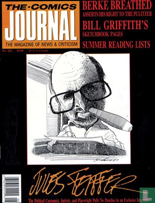 The Comics Journal 124 - Afbeelding 1