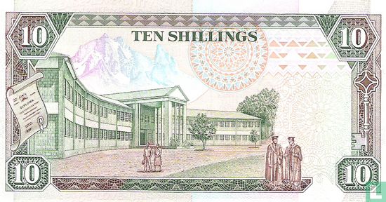 Kenya 10 Shilling - Image 2
