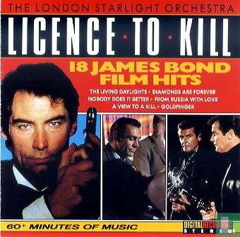 Licence to Kill - 18 James Bond Film Hits - Afbeelding 1