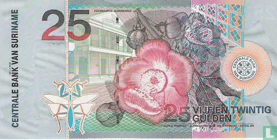 Suriname 25 Gulden 2000 - Bild 2