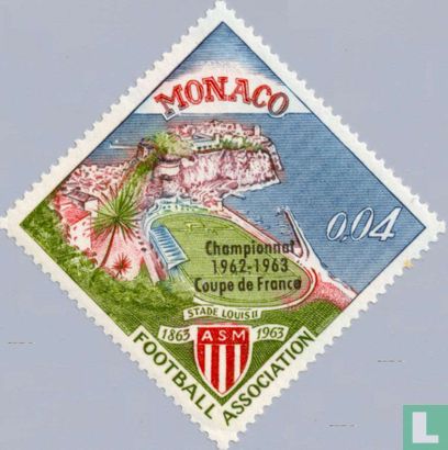 AS Monaco Französischer Meister 1963
