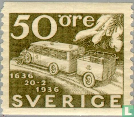 300 ans de la Poste suédoise
