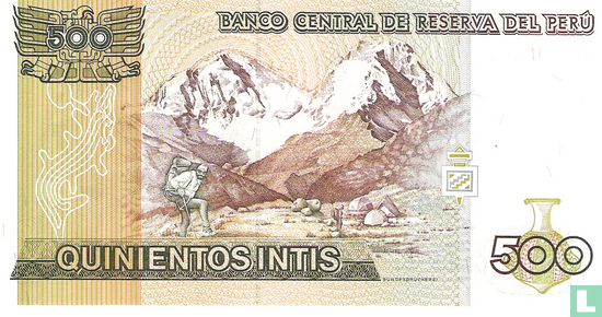 Peru 500 Intis 1987 - Afbeelding 2