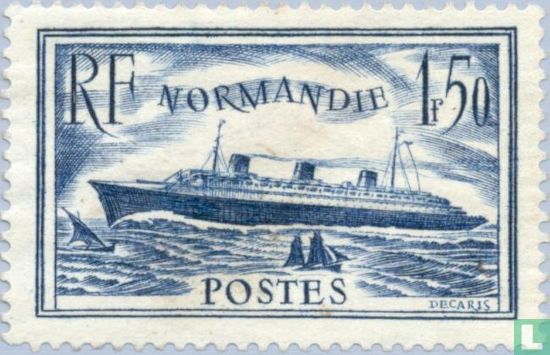 Passagierschiff "Normandie"