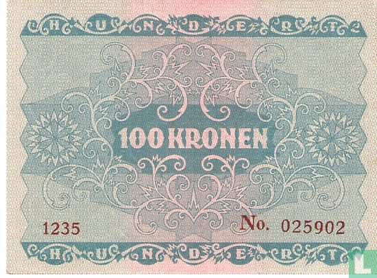 Autriche 100 Kronen 1922 - Image 2