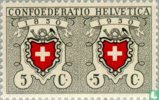 100 years Anniversary Stamp