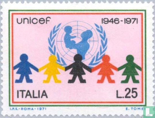 UNICEF 25° jaar