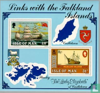Historische Verbinding met de Falkland-eilanden