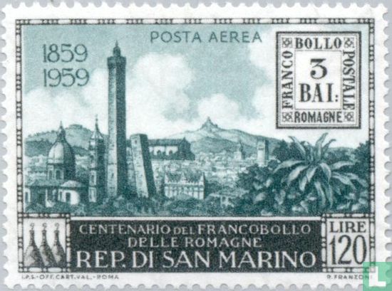 Stamp Anniversary Bologna