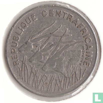Zentralafrikanische Republik 100 Franc 1971 - Bild 2
