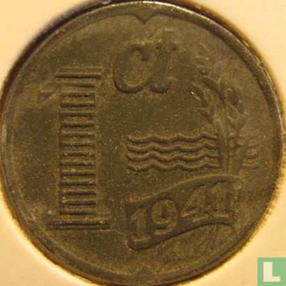 Nederland 1 cent 1941 (type 2) - Afbeelding 1