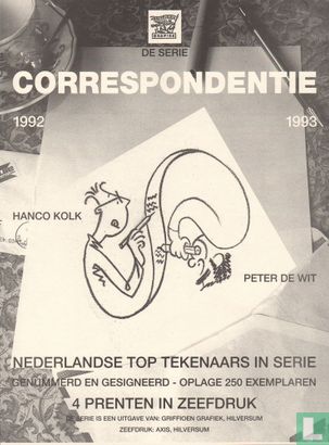 Correspondentie 1992 1993 - Image 1