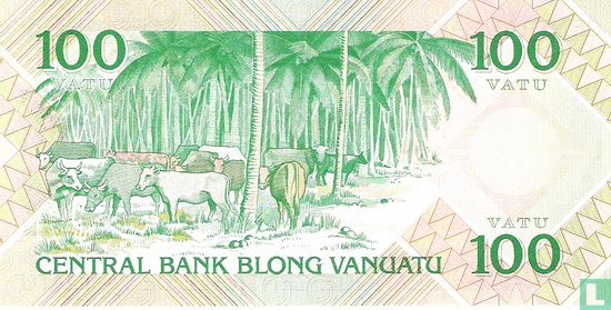 Vanuatu 100 Vatu - Image 2