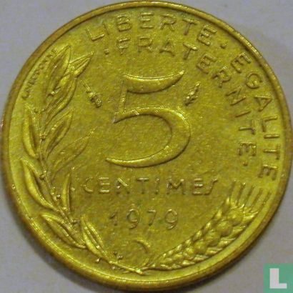 France 5 centimes 1979 - Image 1