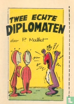 Twee echte diplomaten - Bild 1