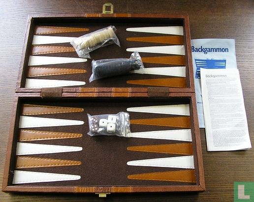 Backgammon in grote koffer - Image 2
