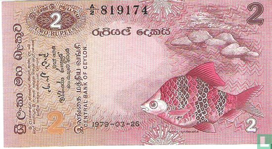 Sri Lanka 2 Rupees - Afbeelding 1