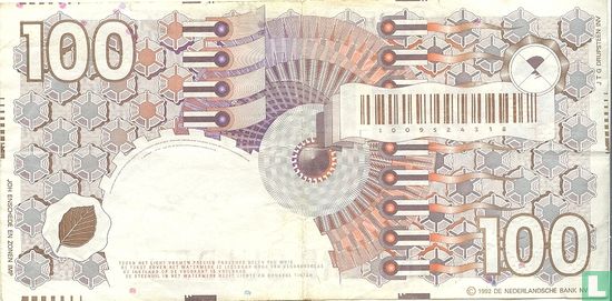 100 Gulden Niederlande (PL105.b) - Bild 2
