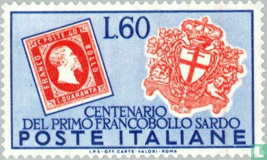 Sardaigne anniversaire Stamp
