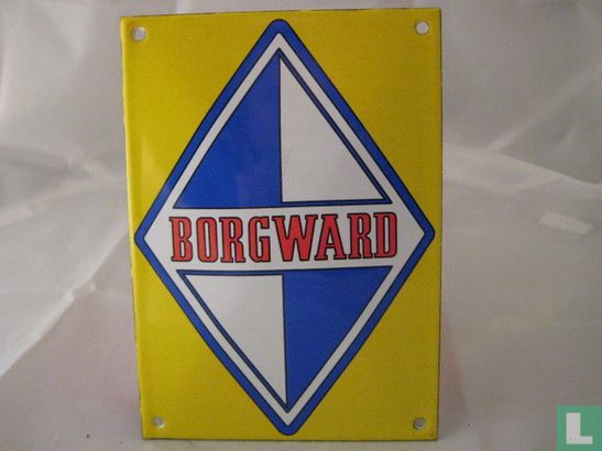 Emaille Reklamebord : Borgward
